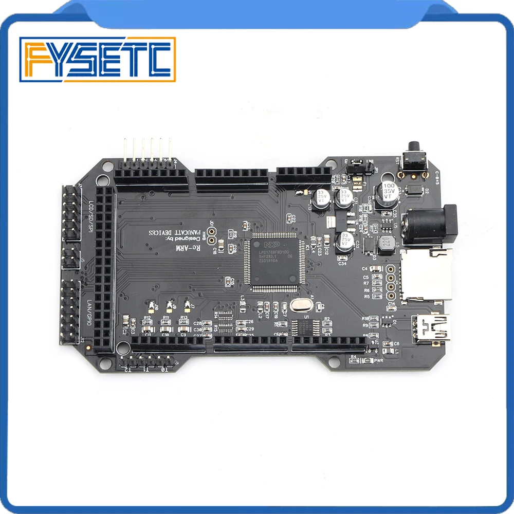 

Cloned RE-ARM Control Board Upgrade Mega 2560 R3 3D Printer Board 32-Bit Motherboard 3D Printer Parts To Ramps 1.6/1.5/1.4