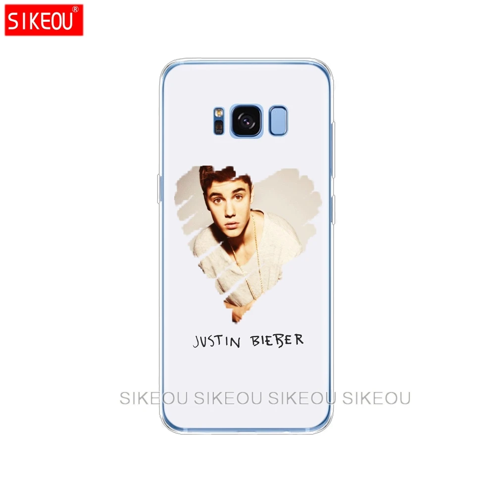 silicone case for Samsung Galaxy S9 S8 S7 S6 edge S5 S4 S3 PLUS phone cover Fashion JUSTIN BIEBER Super Star