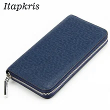 Модный длинный кошелек в винтажном стиле для женщин и мужчин, Кожаный многофункциональный мужской клатч с перекрестными узорами, тисненый кошелек с отделением для монет