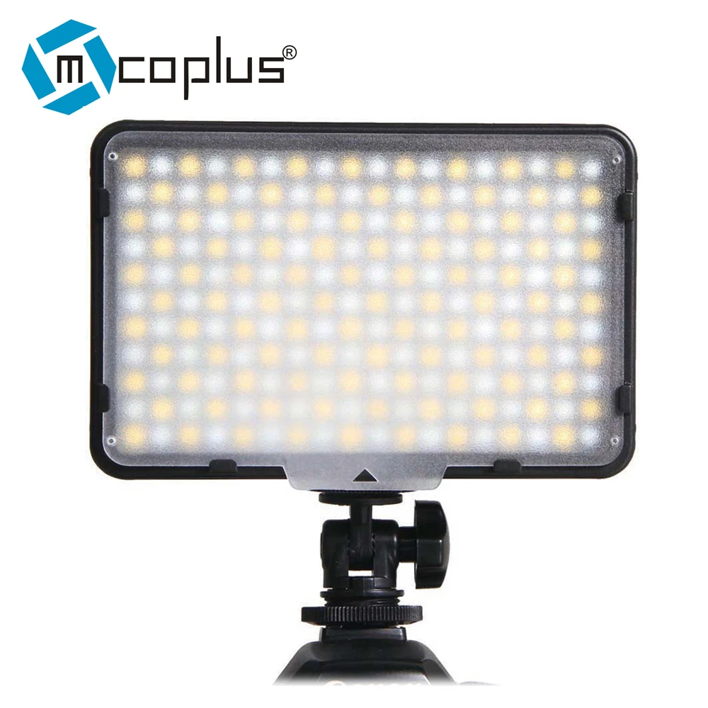 

Mcoplus 198 Bi Color 3200K/7500K LED Video Light Kit for DV Camcorder & Canon Nikon Pentax Olympus Digital SLR Camera