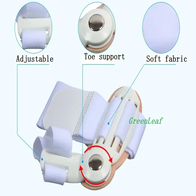 1 пара Hallux вальгусные ортопедические инструменты большой носок Bunion лонгет Выпрямитель Корректор от боли в ногах защита от косточек на ногах для ног c