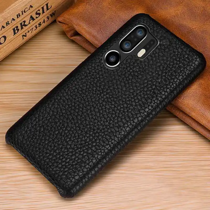 

Genuine Leather Case For Huawei P30 Pro Protector Litch Cover Leather Back Coque Etui For Huawei P30 P30Pro Case Fundas Capa