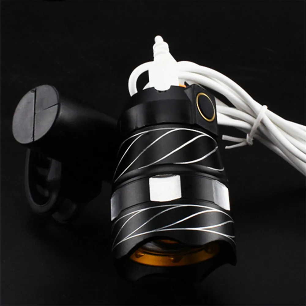 Bicycle Head Light Flashlight With 3 Modes Torch USB T6 LED Cycling Bike Rechargeable Bicycle Accessories Hot Sale *30 Bicycle Head Light Flashlight With 3 Modes Torch USB T6 LED Cycling Bike Rechargeable Bicycle Accessories Hot Sale *30