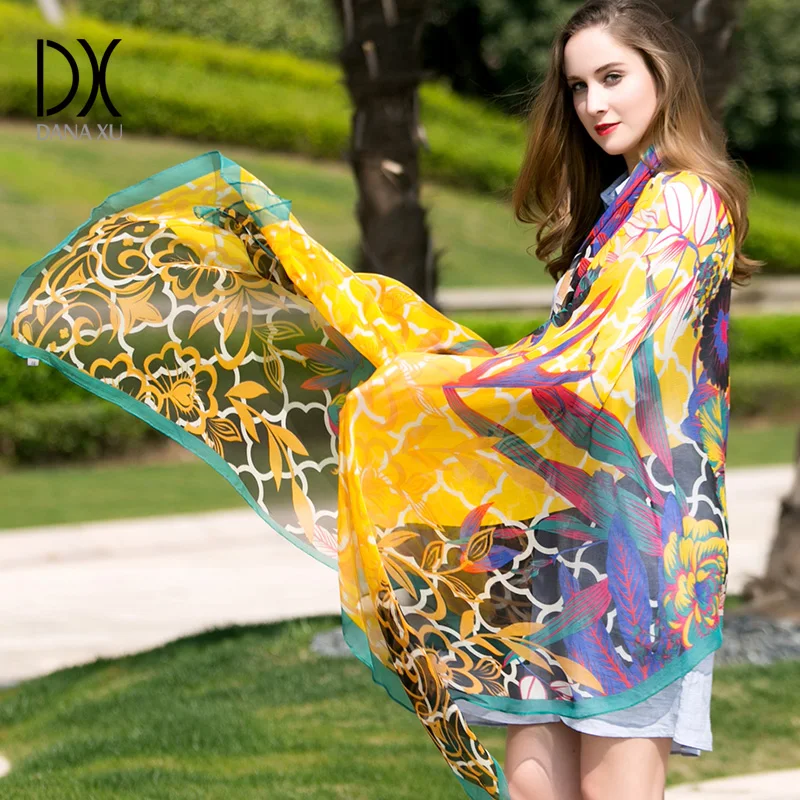 

Chiffon Silk Scarf Women Fashion Designer Brand Scarf Winter Shawls And Scarves Sjaal Cachecol Echarpes Foulards Femme Muslim