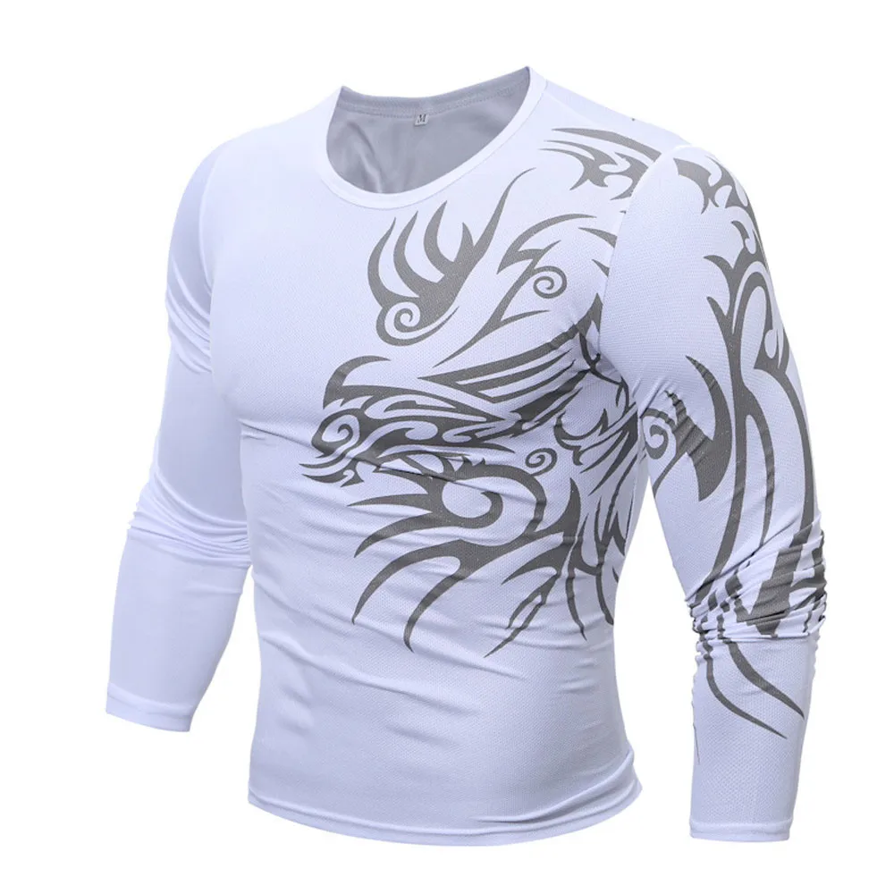

Winter 2019 Man'S T-Shirt Oversized 3xl Streetwear Long Sleeve T Shirt Men Casual Gym Tshirt Harajuku One Piece Men Clothes 2019