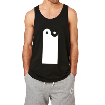 

Loo Show Tai Chi Graphic Black Workout Summer Tank Top Men