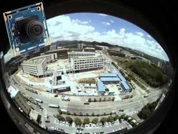 

8MP fisheye USB surveillance cameras module 3264X2448 Mjpeg 15fps 180 degree fisheye lens Sony IMX179 sensor CCTV Video camera
