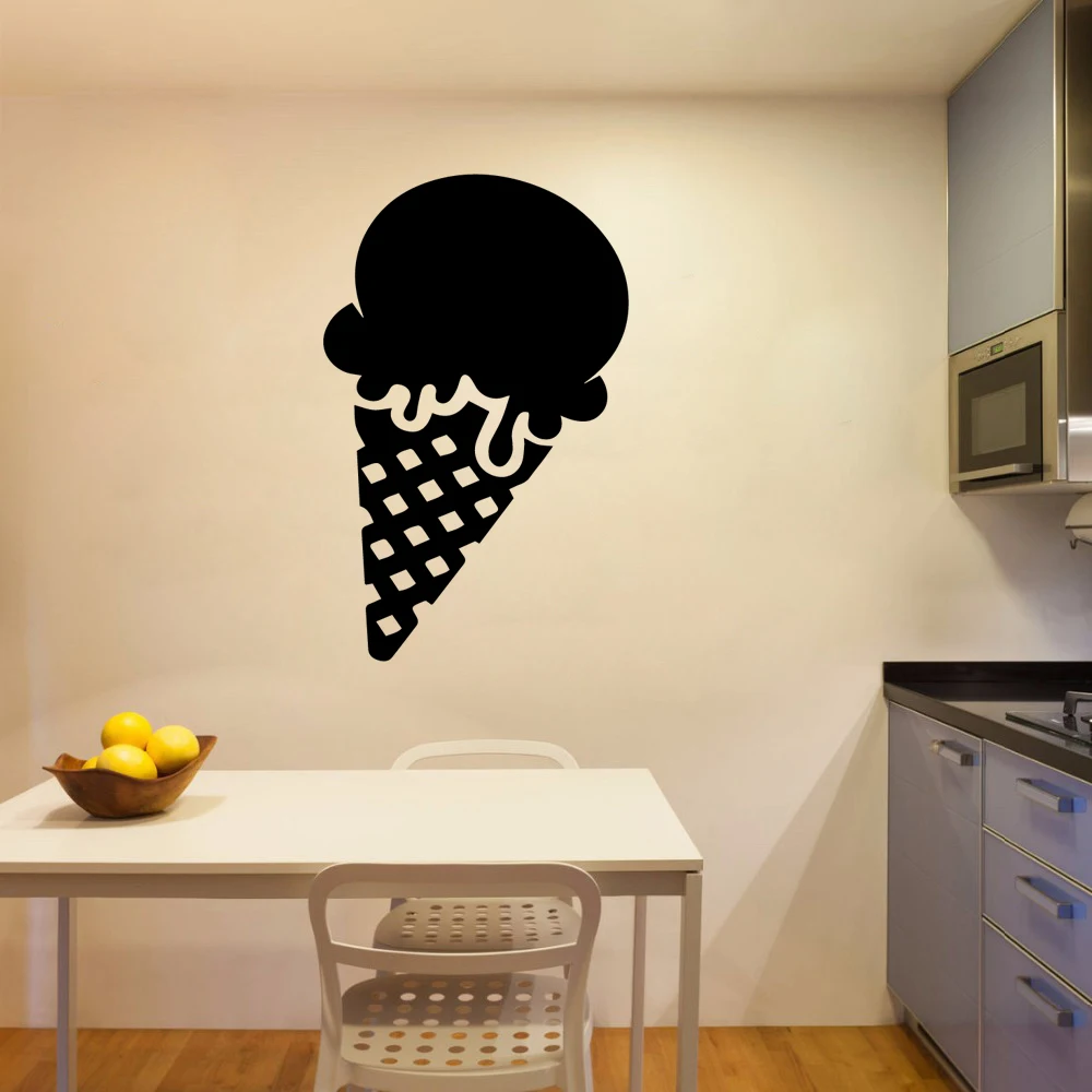 Hot Sale ice cream Home Decor Vinyl Wall Stickers For Kitchen Room Pvc Wall Decals Commercial Art Decals vinilo pared Hot Sale ice cream Home Decor Vinyl Wall Stickers For Kitchen Room Pvc Wall Decals Commercial Art Decals vinilo pared