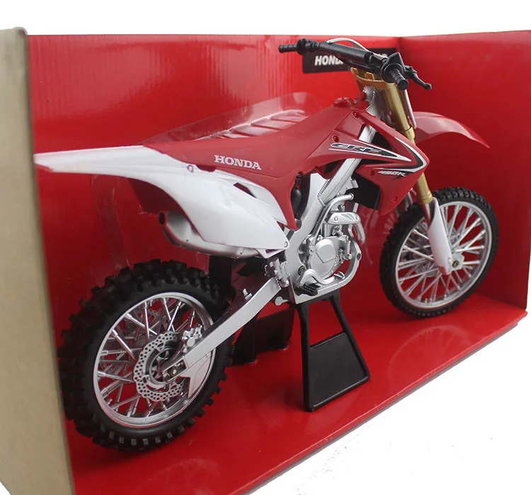 NewRay 1/6 масштаб Honda CRF450R литья под давлением металлический мотоцикл модель ручной