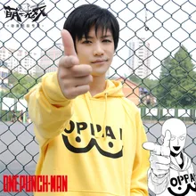 Горячее предложение! Распродажа!! Аниме Манга один удар человек Сайтама оппай теплый флис толстовки куртка пальто унисекс