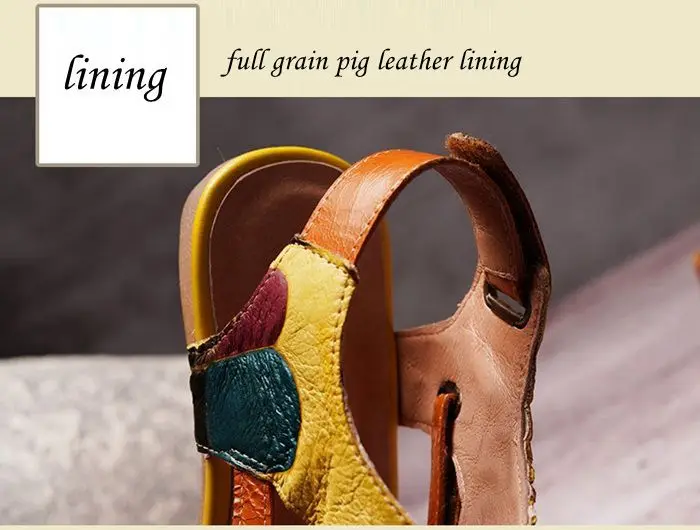 genuine leather flat sandals05