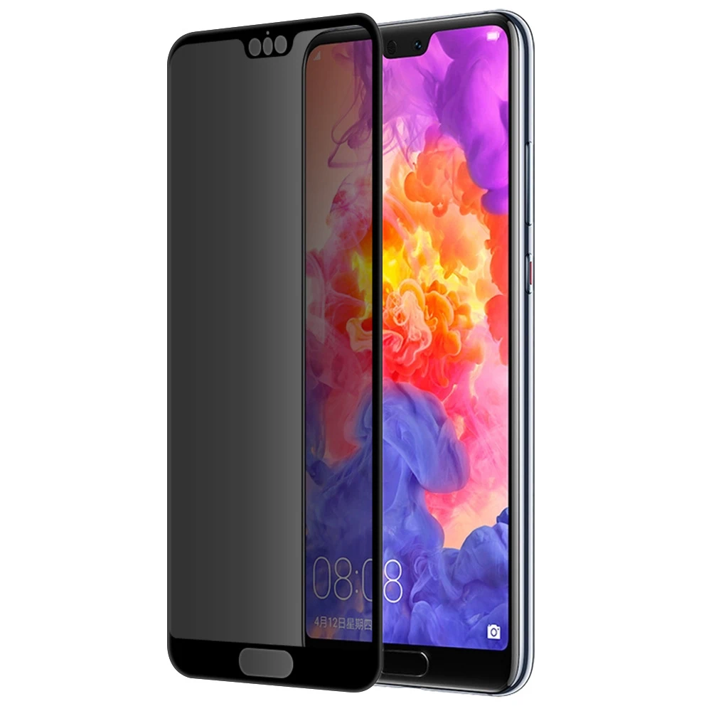 9H Full Cover Privacy Tempered Glass For Huawei P30 P20 Pro Lite P10