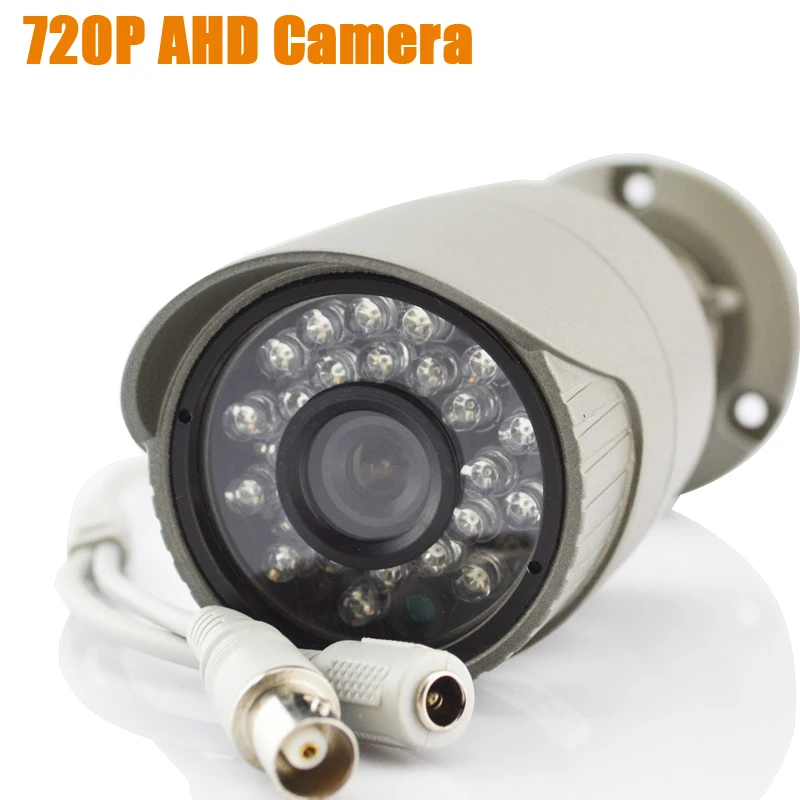 AHD camera 720p outdoor indoor bullet infrared IR leds hd 1mp analog