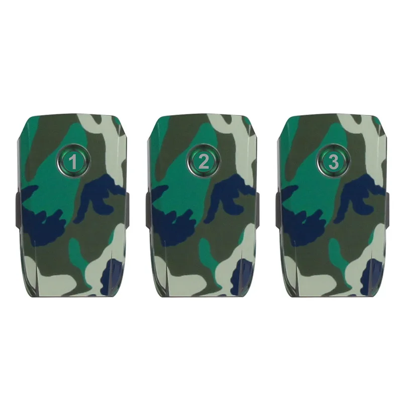 Camouflage drone body  Remote Control  battery Stickers camo skin  for dji mavic 2 pro zoom drone Accessories 1 (6)