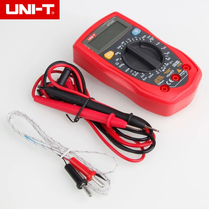 UNI T UT33C Palm Size Digital Multimeters Ammeter Multitester
