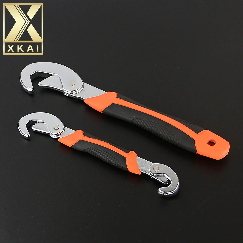 

XKAI TOOLS 2 set of Snap and Grip New Quality 2pcs Multi-function Adjustable Wrench Universal Wrench snap n grip tool sets