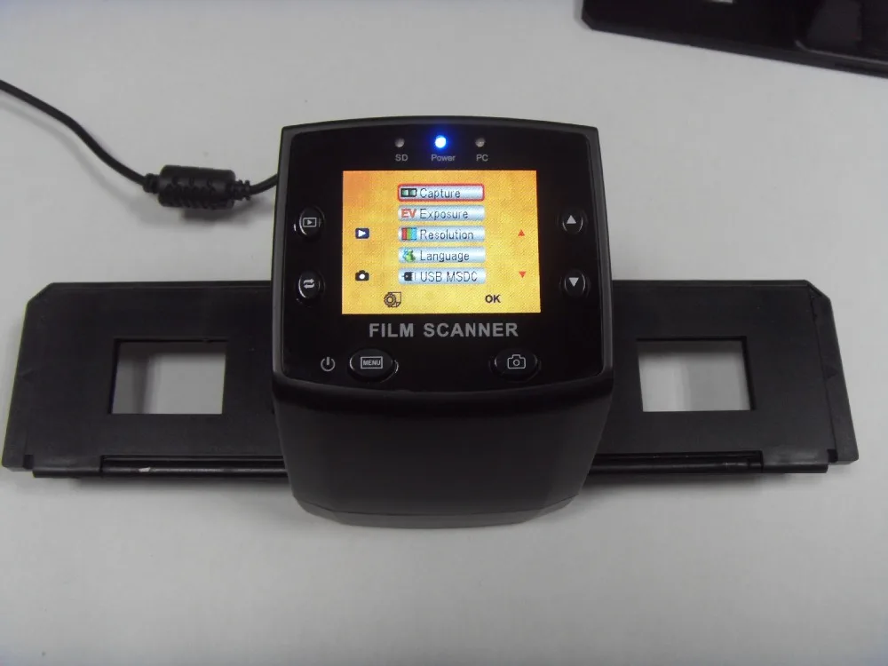  REDAMIGO 5MP 35mm Portable SD card Film scan Photo Scanners Negative Film Slide Viewer Scanner mono