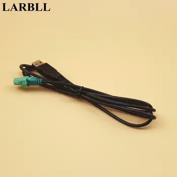 

LARBLL AUX Adapter USB Male Head 4 Pin Wire Harness Cable For VW Golf Jetta MK4 Passat Bora Rabbit Tiguan