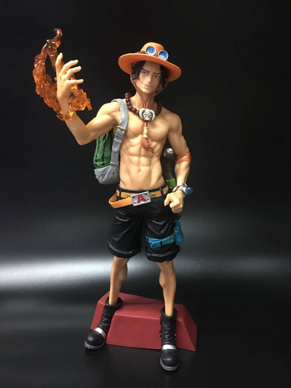 

Anime Action Figure One Piece Super Master Stars Piece MSP Fire Punch The Portgas D Ace Fighting Ver Model Decoration Doll 30cm