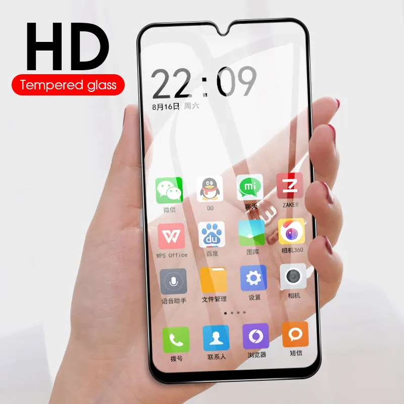 

Termpered Glass For UMIDIGI A5 Pro Full Coverage Screen Protector Cover Precise hole position Film Capa For UMIDIGI A5 Pro 6.3"