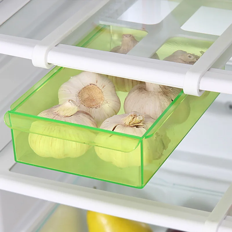 Urijk мульти-функция органайзер для холодильника кухня еда контейнер для хранения пластик полка для заморозки Crisper выдвижные ящики