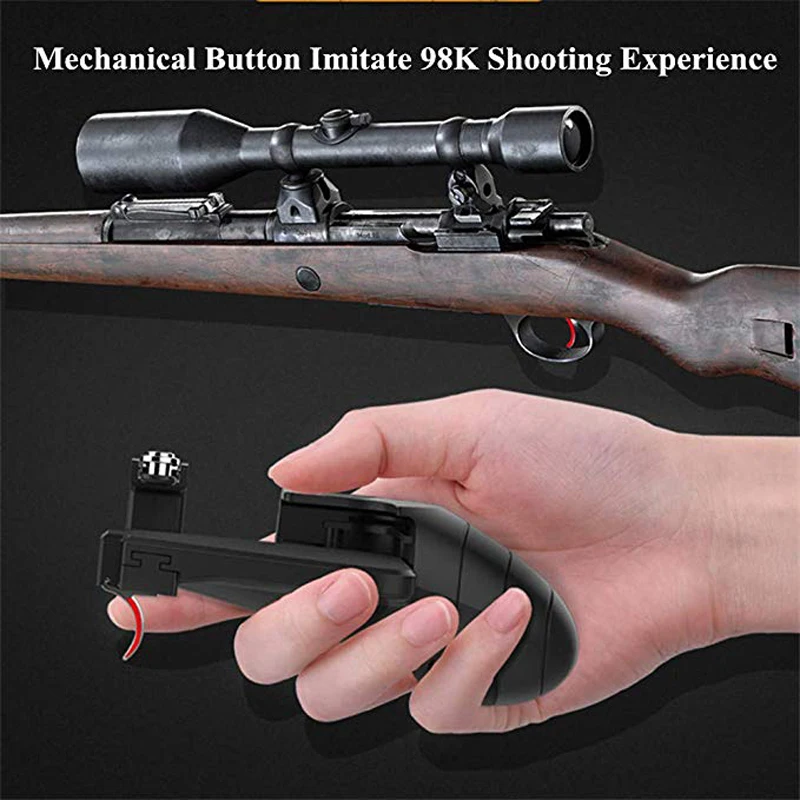 PUBG Mobile Controller Gamepad For Tablet Ipad IOS Android Game Joystick L1R1 Free Fire Triggers Bu
