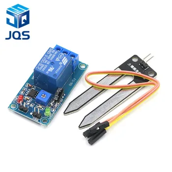 

NEW DC 5V soil moisture sensor relay control module Automatic watering of the humidity starting switch