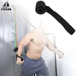 FDBRO Новое домашнее оборудование для фитнеса трос Эспандеры для упражнений над дверной якорь держатель губка эластичные ленты аксессуары