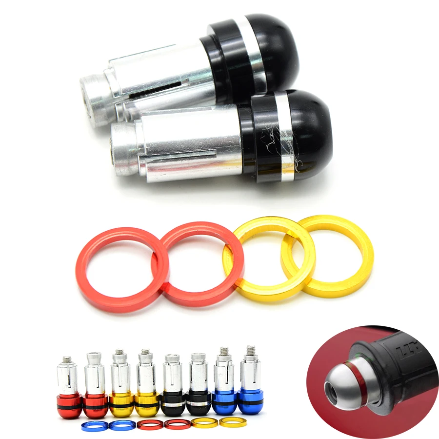

22MM Motorcycle CNC Aluminum Handlebar Grips Bar Ends grips end Sliders for Yamaha T-Max 500 530 ABS XJ6 XJR 1300 XSR 700 ABS r1