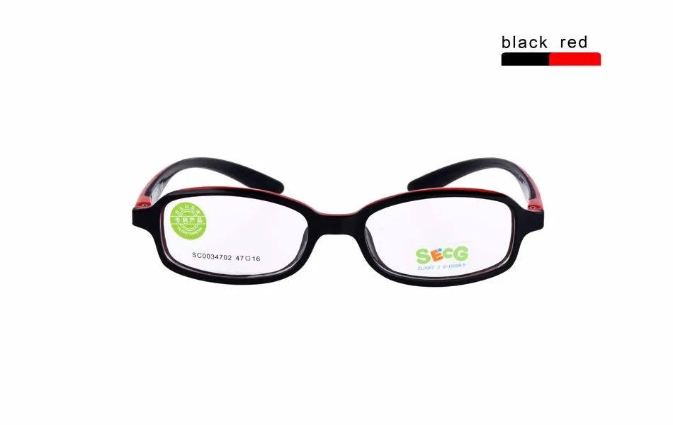 Лидирующий бренд детей оправы для очков одноцветное Пластик Титан дети очки высококачественные очки для детей SC0034702