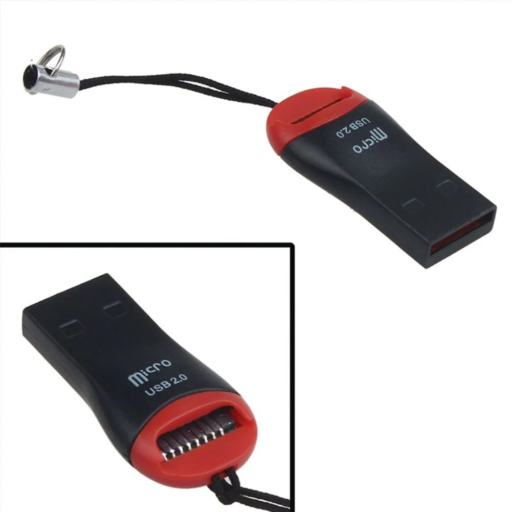

NEW Mini High Speed USB 2.0 Memory Card Reader Adapter Connector For Micro SDHC TF Memory Card #828
