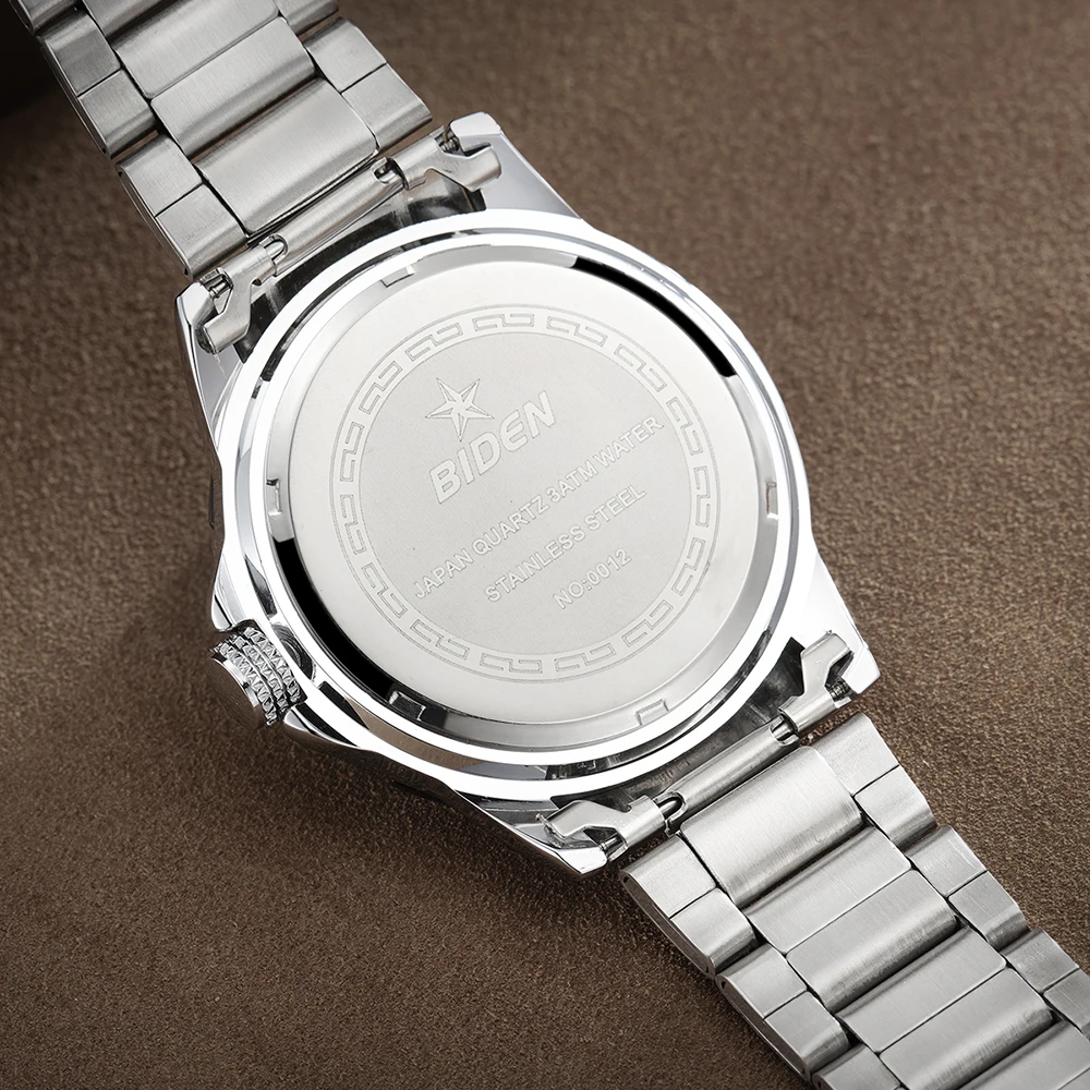 mens high quality solid stainless steel wrist watches (10)