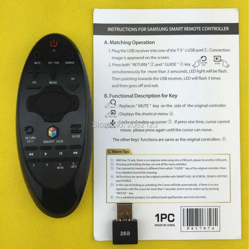 Для пульта дистанционного управления SAMSUNG BN59 01181B BN5901181B UA55H8000AW UA65HU8500W LED TV