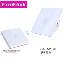 EU/UK Standard 1/2/3 gang 1 way Wall Switch,White Glass Panel Lamp Switch For RF433 Smart home Remote Control Touch Light Switch funryn eu st2 1 2 3 gang rf433 light switch smart home automation remote control touch panel switch via broadlink rm pro rm2
