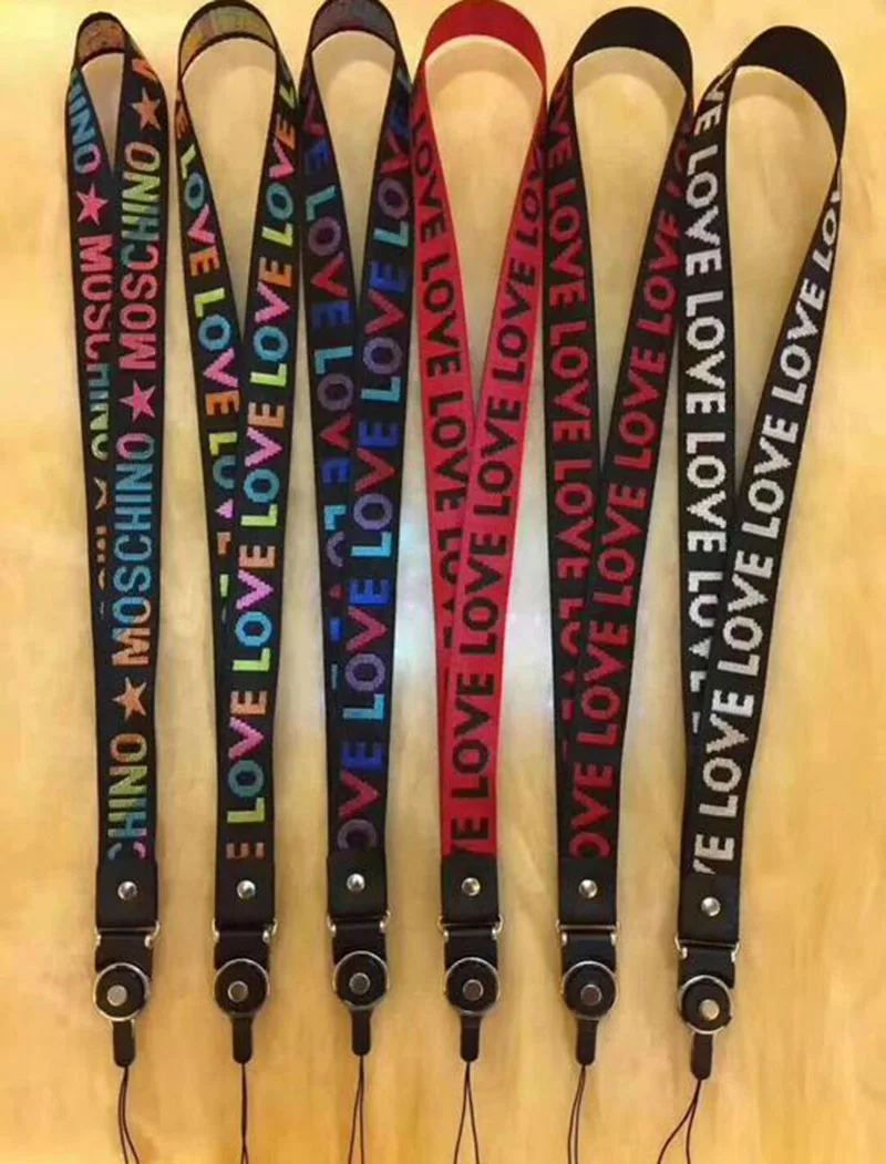 New 2 in 1 Neck Lanyards for keys ID Card Pass Gym Mobile Phone USB