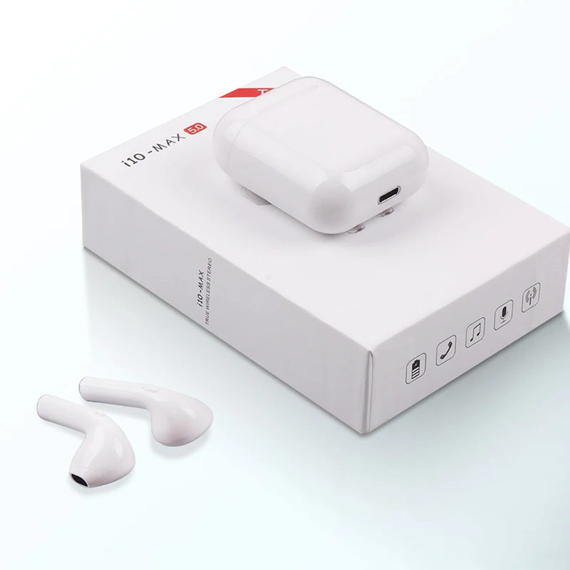 

i10 Max Wireless Bluetooth Earphone Stereo Earbud Headset With Charging Box For Apple iPhone For Smart Phone Air Pods Earphones