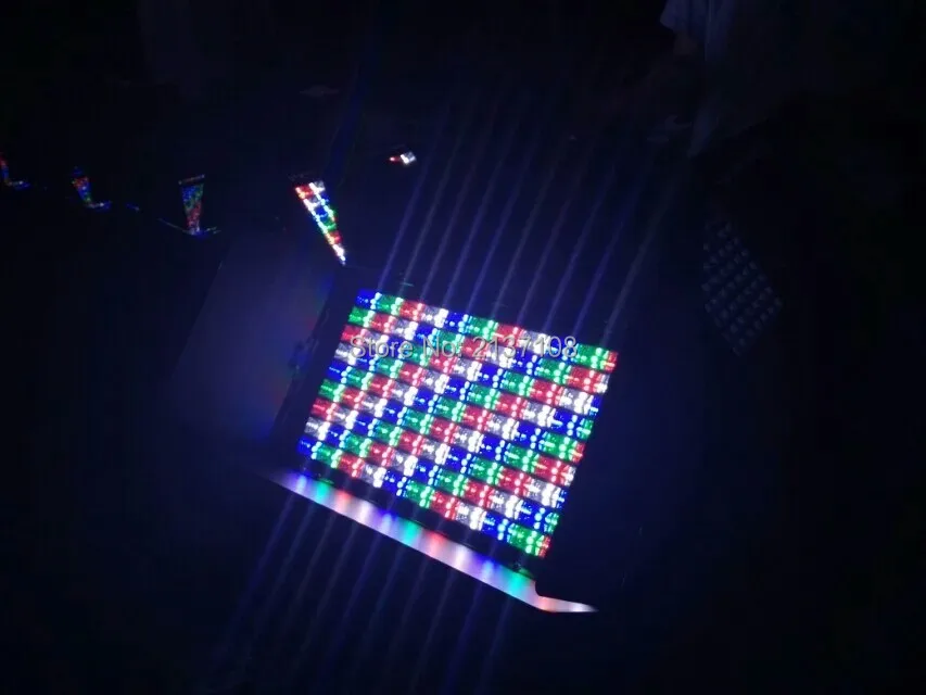108*3 Вт Baustrahler светодиодный сценический театральный освещение dmx 512 DJ лампа для фоновой подсветки диско ТВ шоу концертное строительство наземная