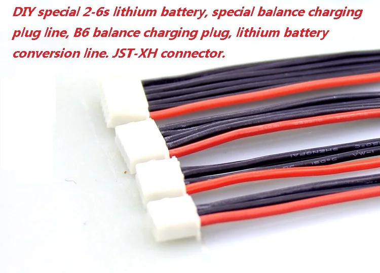 5px/lot 2S3S4S5S6S Lipo Batterie Balance Ladegerät Kabel Stecker SteckerDraht WO 