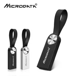 Микроданных флешки USB 2,0 64 GB 32 GB USB флешка 16 GB 8 GB накопитель USB Stick Водонепроницаемый металла Usb flash реальная Ёмкость