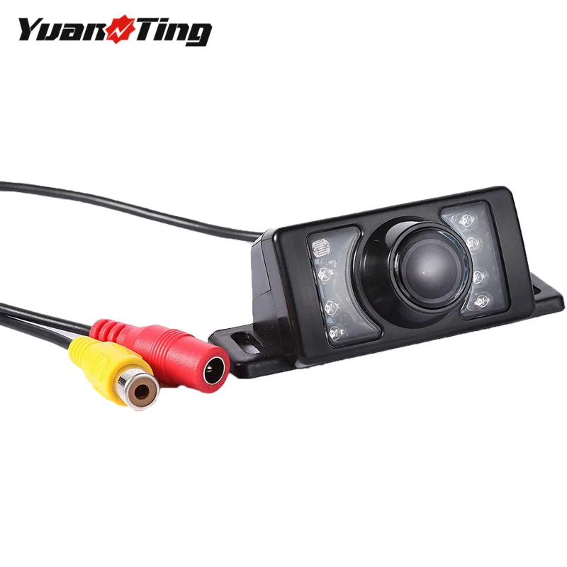 

YuanTing Universal 12-24V IR Night Vision Waterproof HD CMOS Car Rear View Reverse Auto Backup Parking Camera For Monitor Radio