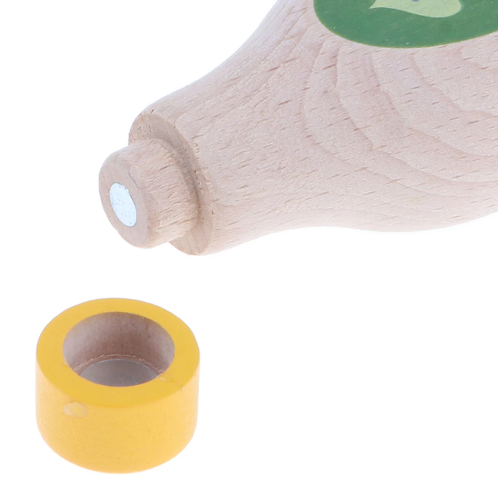 Wooden Soild Beech Mayonnaise Bottle Play Food Kids Pretend Role Play Game Kitchen Condiments Cooking Toys Creative