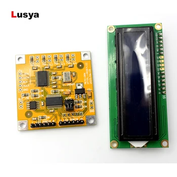 

AK4113 Digital Receiver Board SPDIF to I2S Converter Softwear Control + LCD 5V DC F4-014