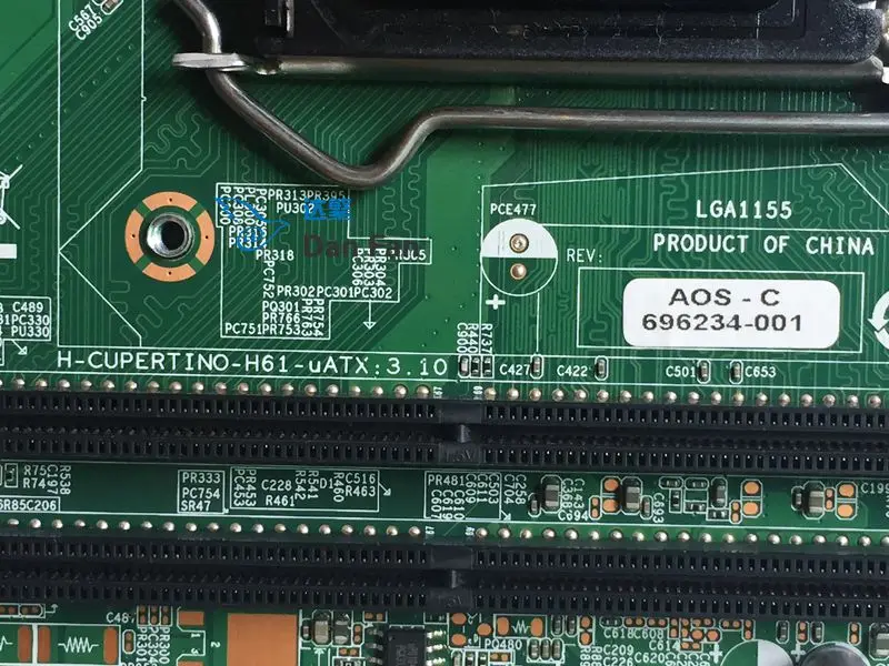 Материнская плата 696234 001 для настольного ПК HP Pro 3500 материнская 701413 H CUPERTINO H61 uATX: 3 10