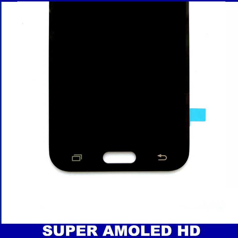 AMOLED lcd для samsung Galaxy J2 J200 J200F J200H J200Y ЖК-дисплей кодирующий преобразователь сенсорного экрана в сборе наклейка-черный/белый/золотой