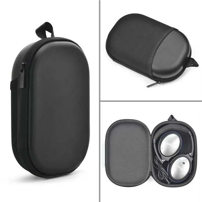 Leory защитные EVA случае наушников Портативный наушников сумка для Bose QC15/QC25/QC35 удобный ящик для хранения