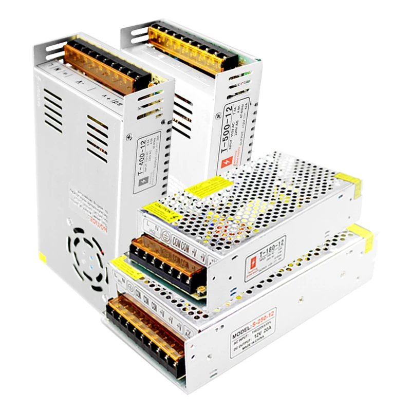 

AC 220v to DC 12v 24v Switching Power Supply Unit Lighting Transformer Led Driver Power Source 500w 600w 12 V 24 V Power Supply