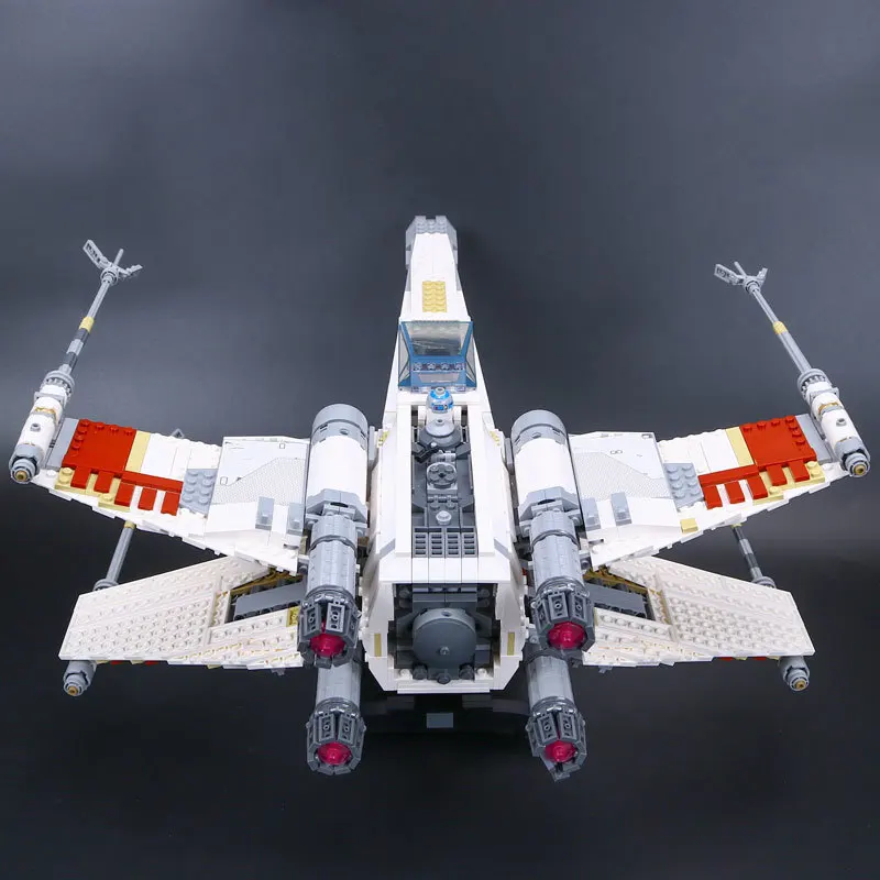 

LEPIN 05039 Star Red Five X fighter wing Education Building Blocks Bricks Wars Toys Compatible legoinglys 10240 Boys toys gifts