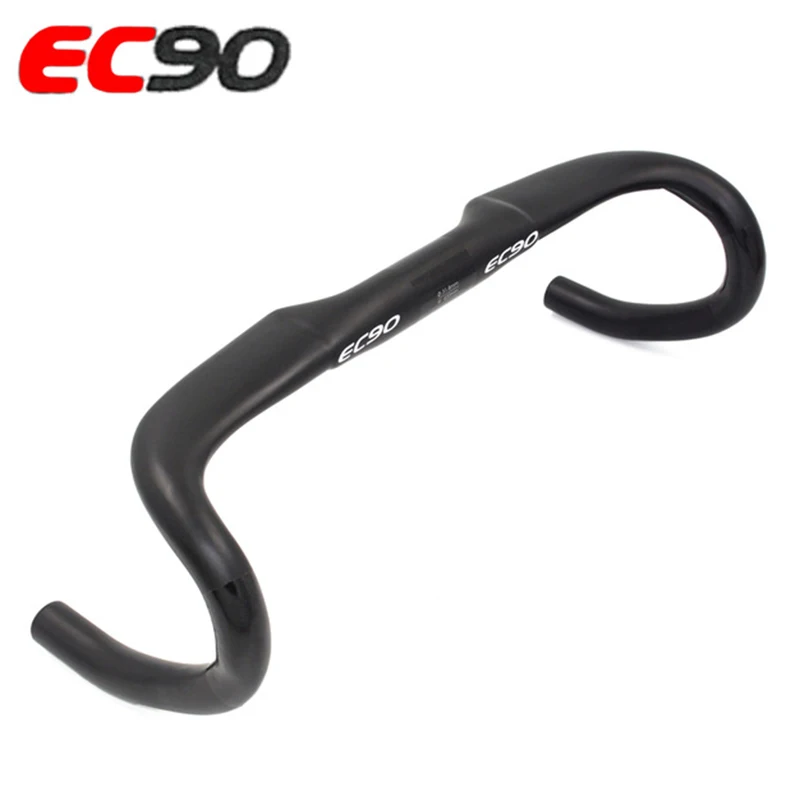 

EC90 Carbon Bike Handlebar Road Bike Handlebar Cycling Handle bar Black Matt Carbon Bar Bike Accessories 31.8*440/420/400MM