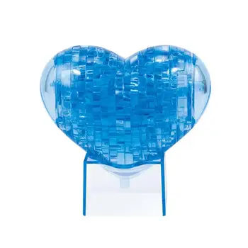 

Love Crystal 3D Jigsaw Children Kids Educational Learning Puzzle IQ Toy Gadget