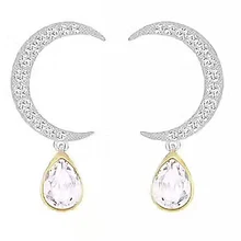 Sailor Moon Pure 925 Sterling Silver Jewelry For Women High Quality Style Star Moon Earrings Sterling-silver-jewelry H Earring
